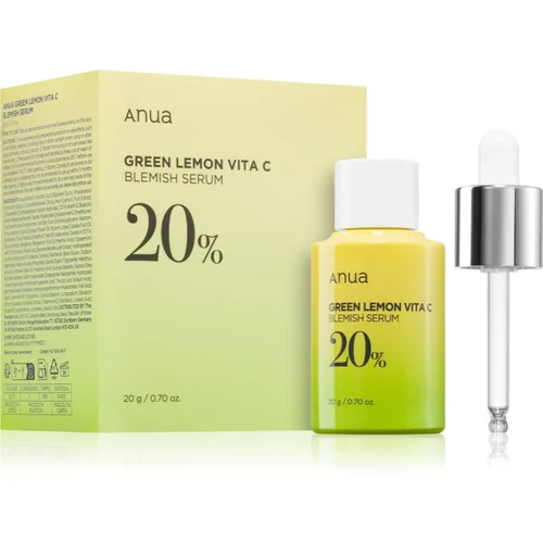 Anua Green Lemon Vita C Blemish Serum Mask sheet maska za blistav ten protiv bora 25 ml