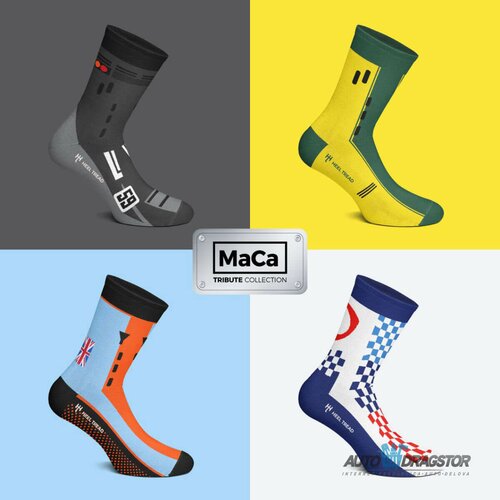 Heel Tread čarape poklon pakovanje "mclaren F1 maca tribute collection"veličina l 4KOM Cene
