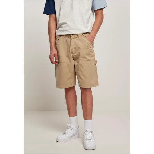 Urban Classics Double Knee Carpenter Shorts unionbeige