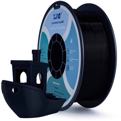  ZIRO PLA PRO Basic filament 1,75 mm – Black Cene