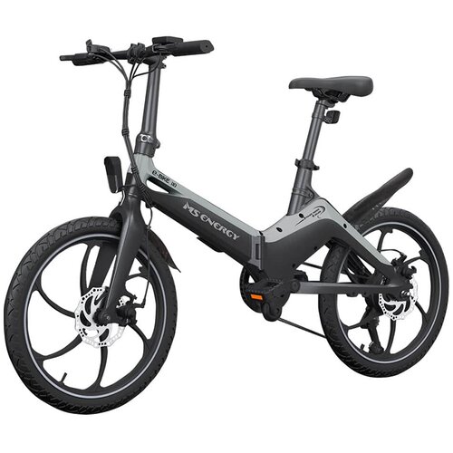 Ms Energy eBike i10 Black Grey Slike