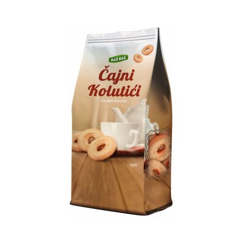 Baš Baš čajni kolutiči 735g Cene