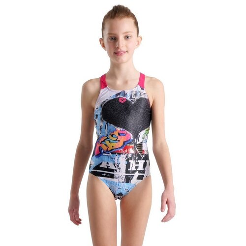 Arena jednodelni kupaći za devojčice  kupaći swimsuit v back placement Cene