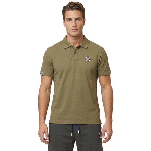 Leone 1947 Majice & Polo majice Man Pastel Wash Kaki Cene