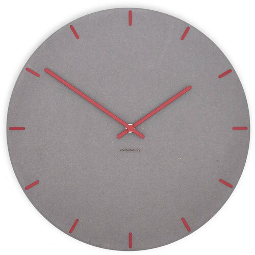 Von Der Factory Zidni sat Luxhora Pura Circ Light Grey 11 boja kazaljki Cijene