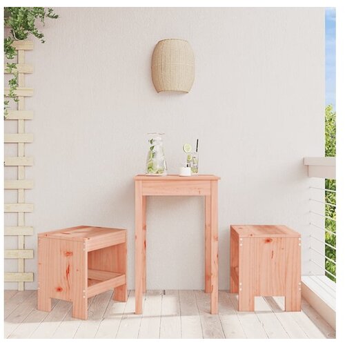 VidaXL Vrtni stolček 2 kosa 40x36x45 cm trden les douglas Slike