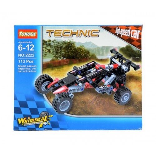  Igračka  kockice trkacki automobil 113 delova 6+ Cene