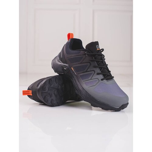 DK Grey trekking shoes for men Softshell Slike
