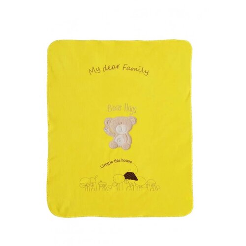 Baby Textil textil ćebe za bebe meda žuto, 80x100 cm Slike