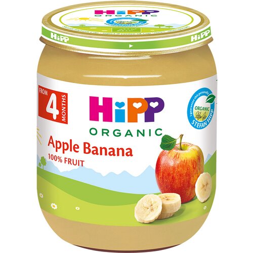 Hipp bio kašica jabuka sa bananom 125g Slike