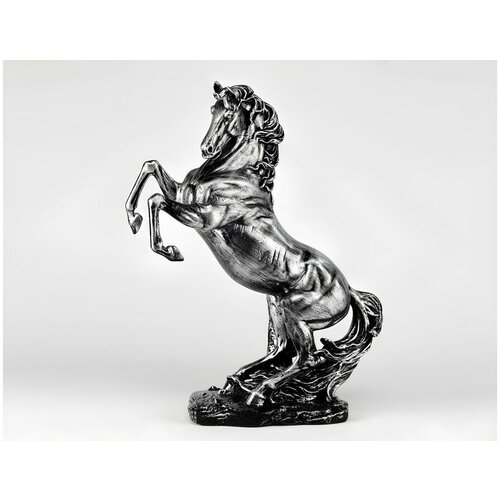 Aberto Design dekorativna figura CY0384, 32x8x17 cm, srebrna boja Cene