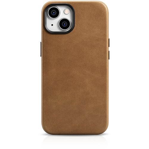 ICARER Magnetni usnjeni ovitek za iPhone 14 Plus z MagSafe Oil Wax Premium Leather Case svetlo rjava, (21522096) Slike