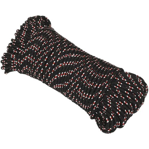  Brodski konop crni 3 mm 50 m od polipropilena Slike