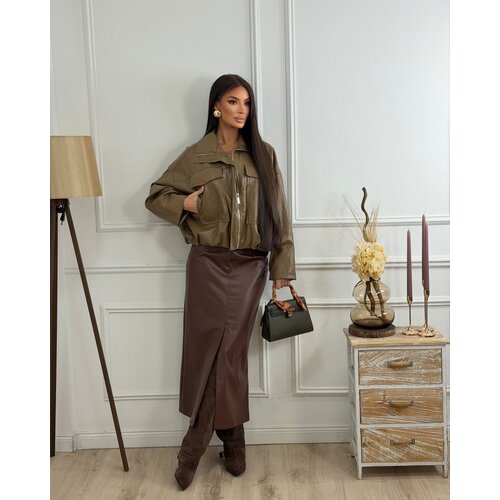 Ženska maslinasta jakna Olivara Slike