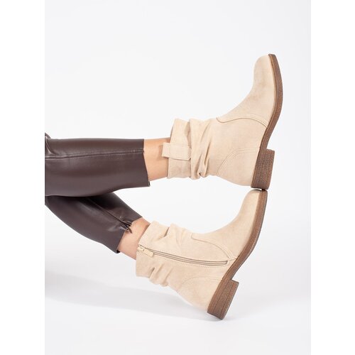 Shelvt Beige women's cowboy boots Cijene