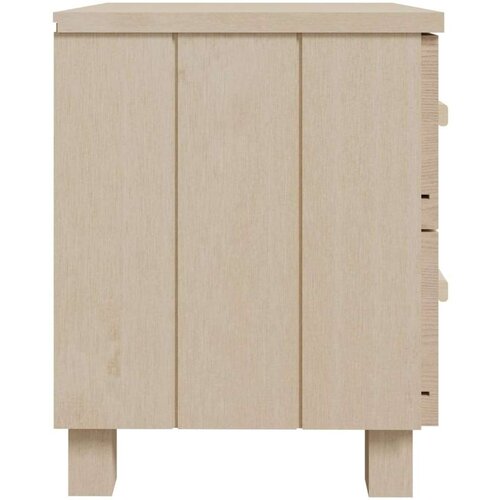 VidaXL noćni ormarići 2 kom boja meda 40x35x44,5 cm masivna borovina Slike