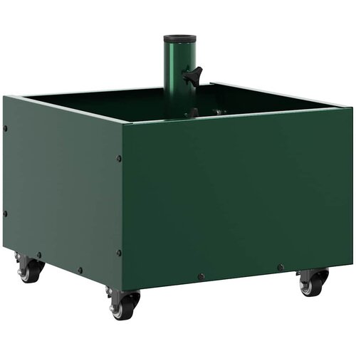  Baza za suncobran Zelena 45 x 45 x 45 cm Čelik Slike