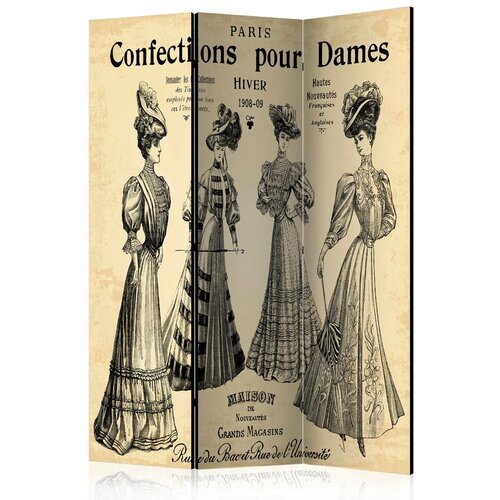 Artgeist Paravan Confections Pour Dames, 3-Delni, Dvostranski Cene