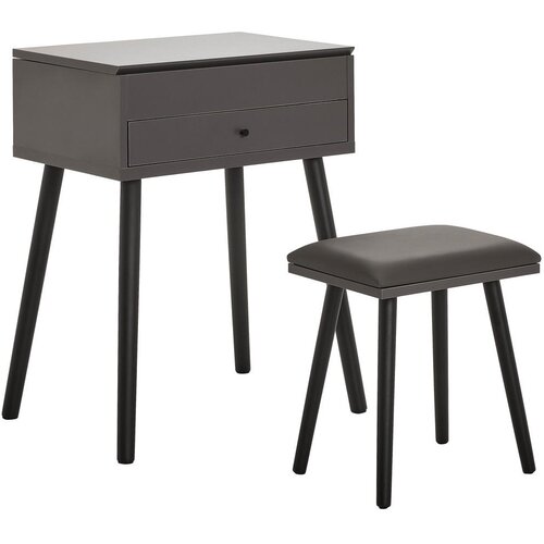 MID.YOU KOZMETIČNA MIZA les, steklo, tekstil, leseni material Slike