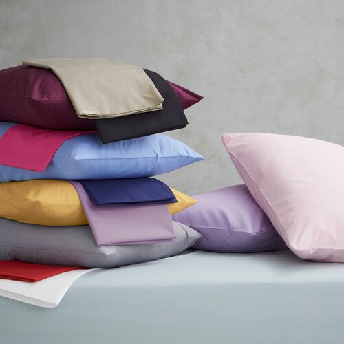 Catherine Lansfield Prevleke za vzglavnik iz perkala v kompletu 2 ks 75x50 cm Easy Iron Percale &amp;ndash; Slike