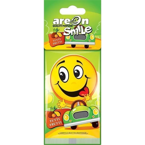 Areon Osvežilec za avto Smile AREON Tutti Frutti (vonj tropskih sadežev)