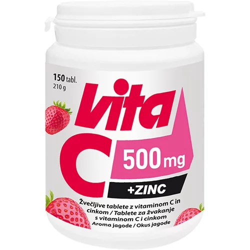  Vitabalans Vita-C 500 mg + Zinc, tablete