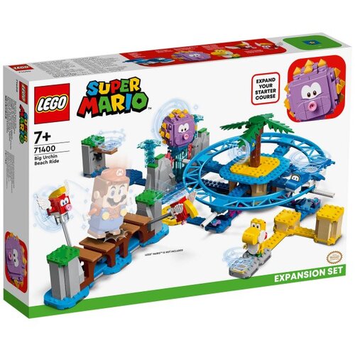 Lego Super Mario Raz&amp;scaron;iritveni komplet Obalna vožnja z Velikim ježkom - 71400 Slike