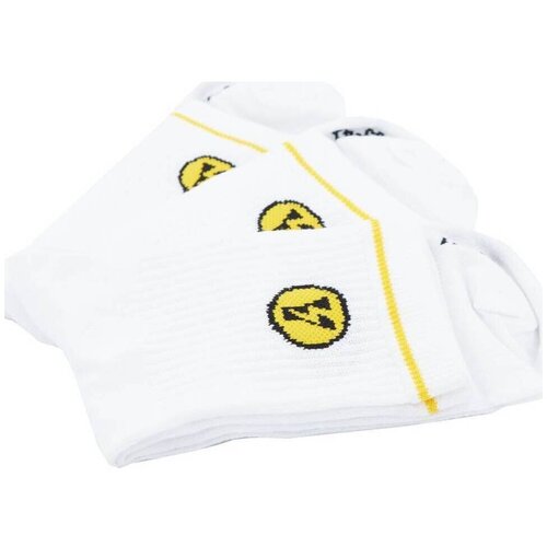 YELLOW Dokolenke PACK DE 3 THUNDER SOCKS Bela Cene