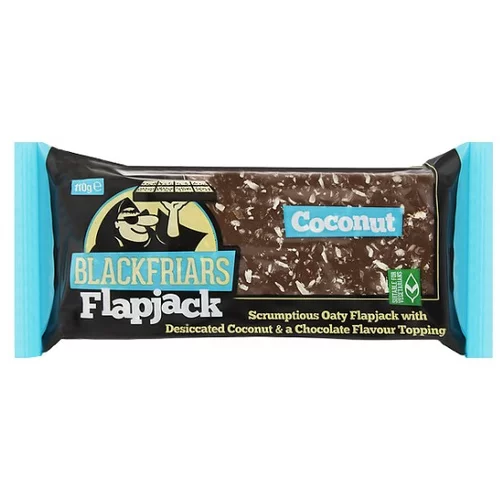 Blackfriars Flapjack ovsena ploščica KOKOS in ČOKOLADA (110 g)