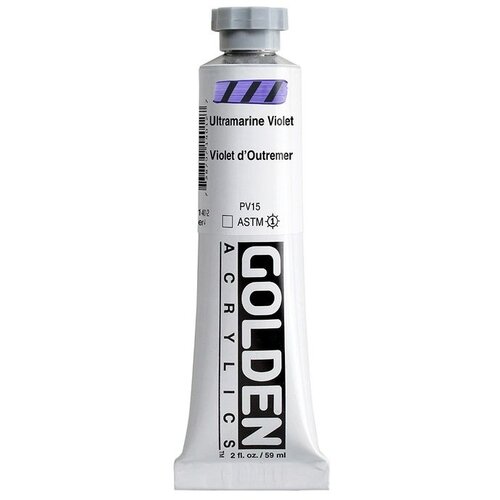 GOLDEN Heavi Bodi Akrilna boja 59 ml | 1401 ultramarine purple Slike