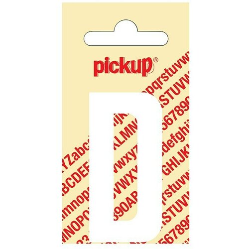  Nalepka Pickup (Motiv: D, bele barve, višina: 60 mm) Cene
