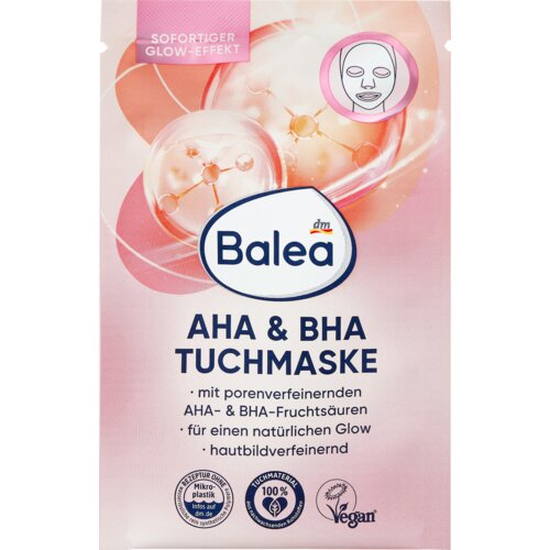 Balea AHA & BHA maska za lice u maramici 1 kom Cene