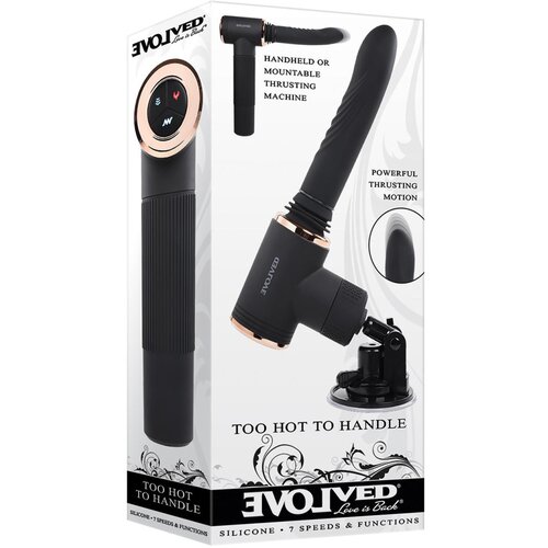 Evolved Vibrator Too Hot To Handle, črn, (21134617) Slike