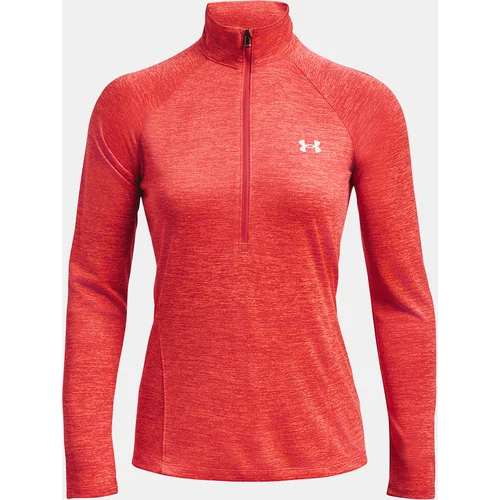 Under Armour T-Shirt Tech 1/2 Zipper - Twist-RED - Women