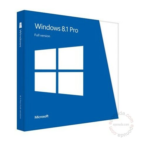 Microsoft Windows Pro 8.1 32-bit/64-bit Eng Intl non-EU/EFTA DVD FQC-06915 operativni sistem Slike