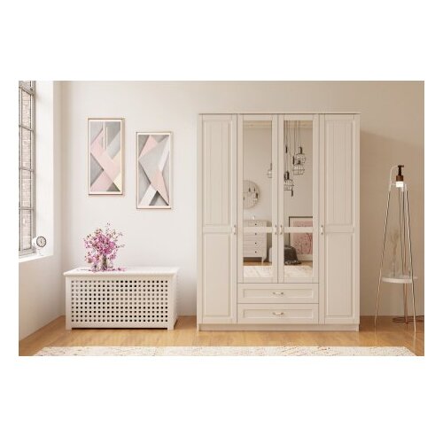 Hanah home Ormar Rb-121-01, 140x210x52 cm, Bež Cene