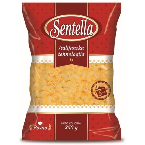 Sentella Makaroni grkljančić 350g Cene