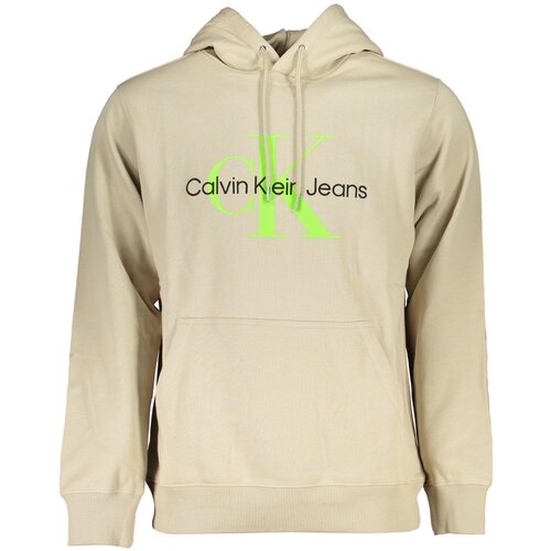 Calvin Klein MEN&#39;S BEIGE ZIPLESS SWEATSHIRT Cene