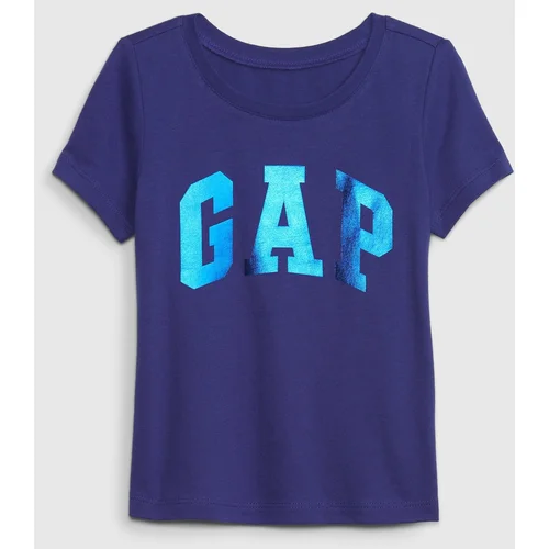 GAP Children's T-shirt with metallic logo - Girls