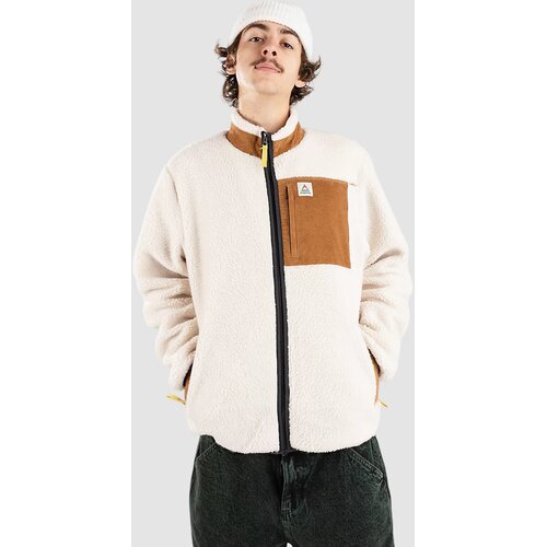 Passenger Trekker Recycled Deep-Pile Sherpa Jacket warm ivory Slike