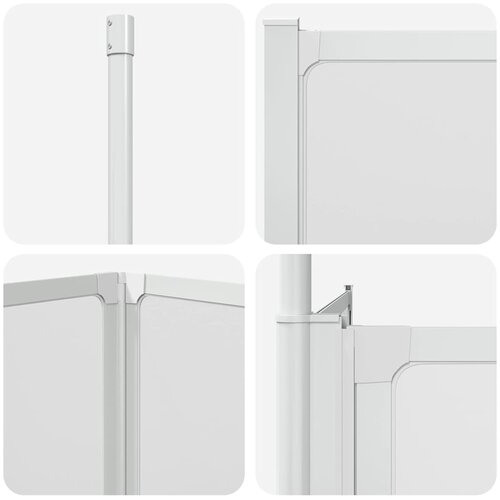  Zavjesa za kadu Matirano 120 x 70 x 137 cm Aluminij Slike