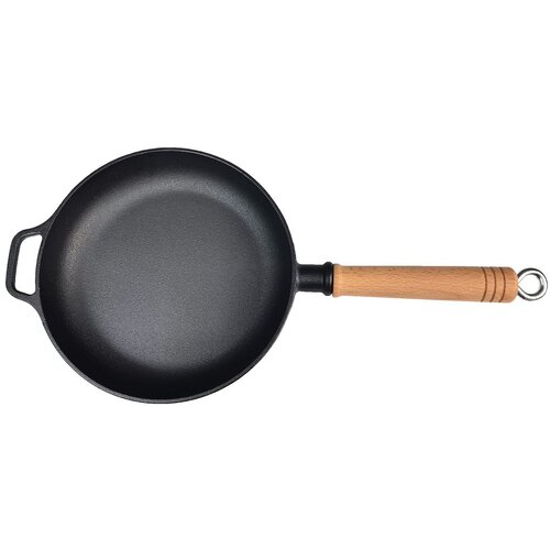 Grill King cast iron ponev z lesenim ročajem, 27 cm, (21567574) Cene