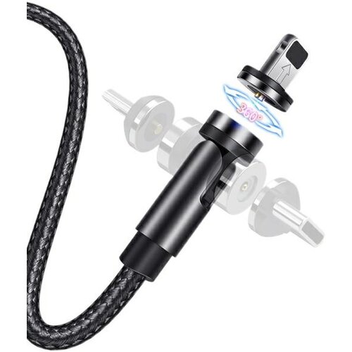 Usams MAGNETNI KABEL ZA LIGHTNING 2.1A FAST CHARGE 1M BRIDED ZA IPHONE, (21980391) Cene