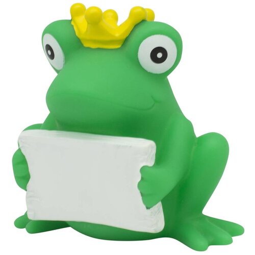 Lilalu patkica - Frog with greeting sign Cene