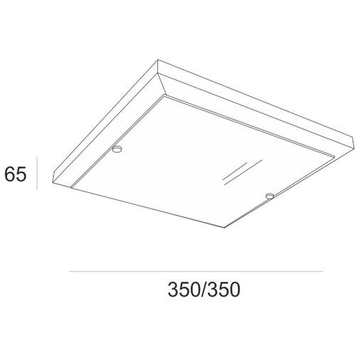  plafonsko svetlo 2xE27/60W/230V Slike