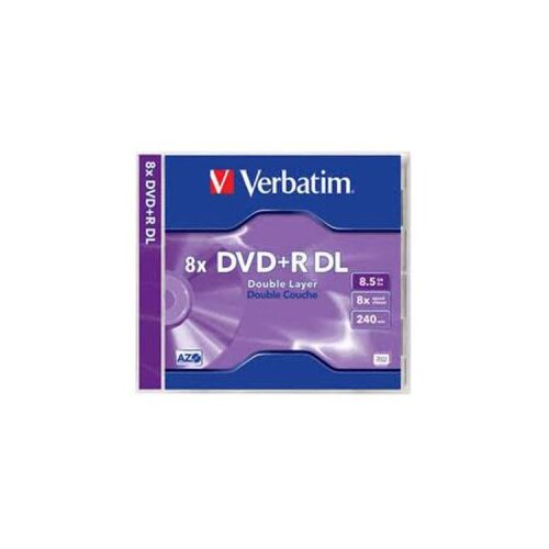  DVD+R DL, VERBATIM,8,5 GB,8X,MATT SILVER JC Cijene