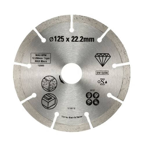 Stanley STA38107 Rezni disk za beton 125mm ( STA38107 ) Slike