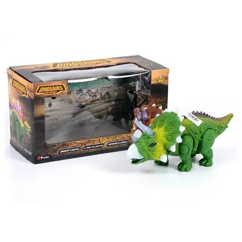 Magic Toys Figurica Triceratopa na baterijo s svetlobnimi efekti 25cm Cene