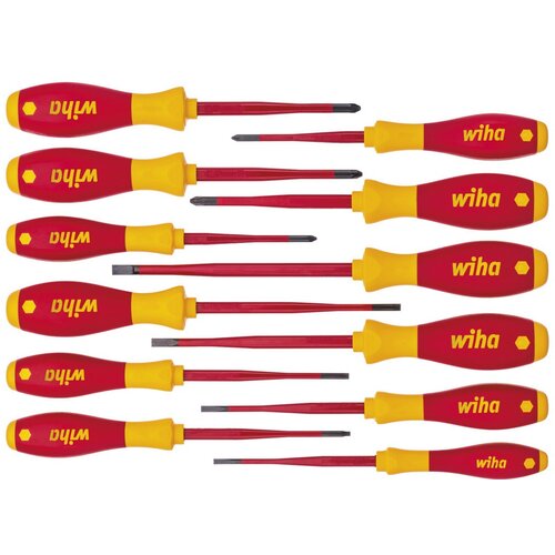 Wiha SoftFinish 12-delni set izvijačev, (040302-0143) Slike
