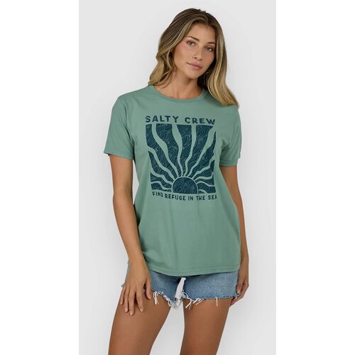 Salty Crew Perfect Set B.F T-shirt sage Cene